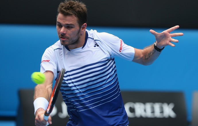 Stan Wawrinka Marsel Ilhan Aberto da Austrália (Foto: Getty Images)