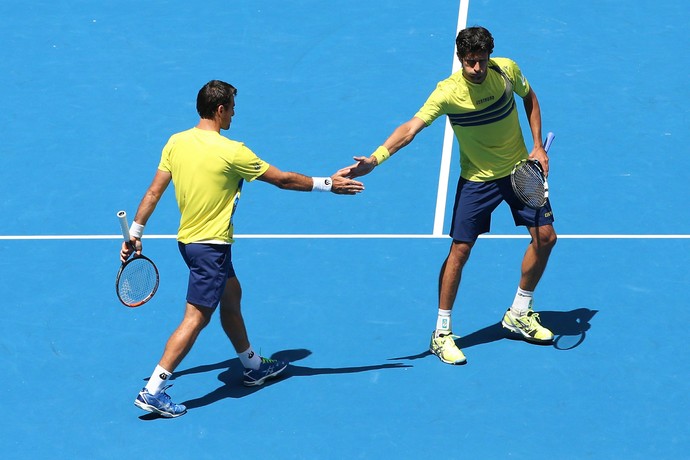 Marcelo Melo e Ivan Dodig Aberto da Austrália (Foto: Getty Images)