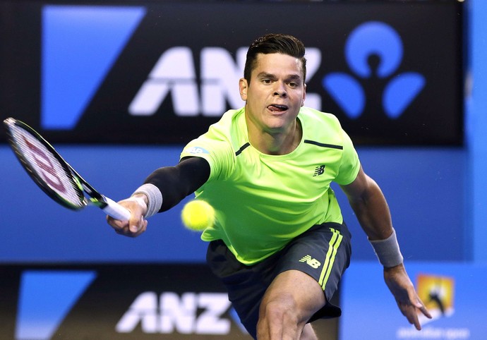 Milos Raonic aberto da australia Tênis (Foto: EFE)