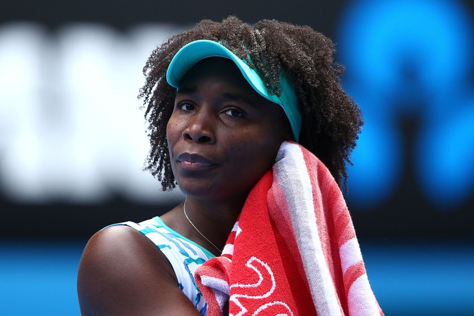 Venus Williams x Madison Keys Aberto da Austrália 2015 (Foto: Getty Images)