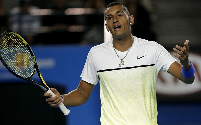 Nick Kyrgios Aberto da Austrália (Foto: AP)