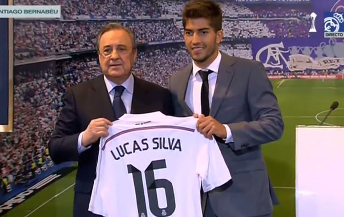  Lucas Silva real madrid (Foto: Reprodução)