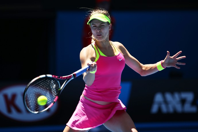 A jovem Bouchard exibiu todo o seu talento contra a romena (Foto: Clive Brunskill / Getty Images)