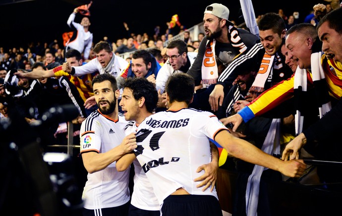 Dani Parejo gol Valencia Sevilla (Foto: AFP)