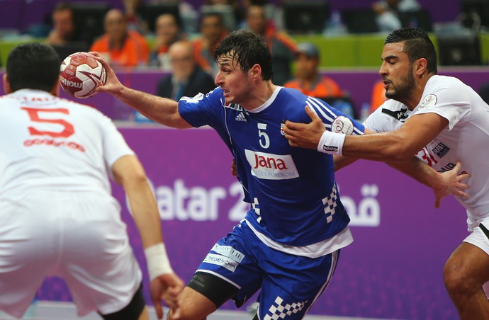 handebol Domagoj Duvnjak croacia mundial (Foto: AFP)