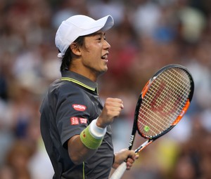 Kei Nishikori x Steve Johnson Aberto da Austrália (Foto: Getty Images)