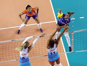 Minas x Osasco, pela Superliga Feminina (Foto: Orlando Bento / Minas)