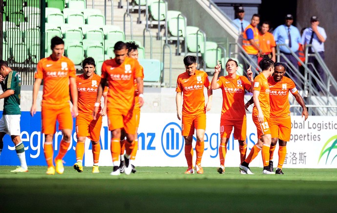 Montillo, Palmeiras x Shandong (Foto: Marcos Ribolli)