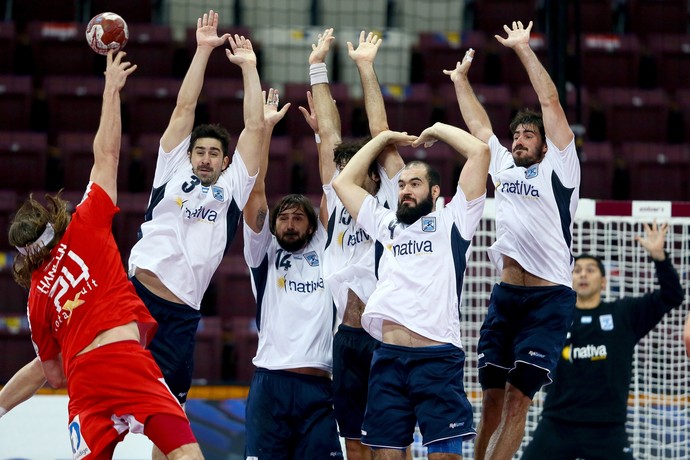 Argentina arranca empate com a Dinamarca no Mundial de handebol (Foto: Getty Images)