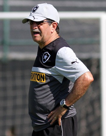 Rene Simões Treino do Botafogo (Foto: Vitor Silva / SSPress)