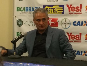 Tite diz que o ritmo do Corinthians foi acima do esperado (Foto: Diego Ribeiro)