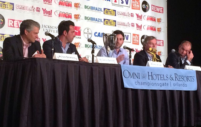 Coletiva Florida Cup (Foto: Diego Ribeiro)