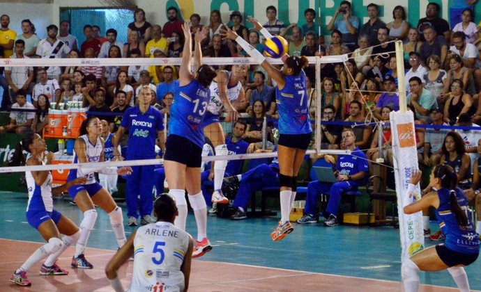 São José x Rio de Janeiro Superliga Feminina (Foto: Danilo Sardinha/GloboEsporte.com)