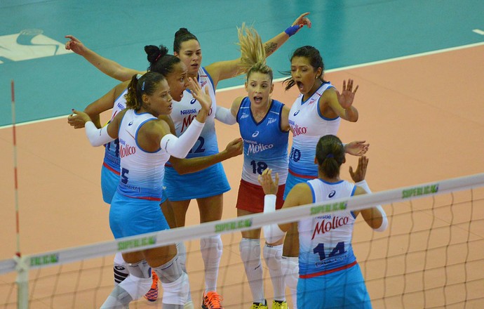 Rio do Sul x Osasco Superliga feminina vôlei (Foto: João Pires/Fotojump)