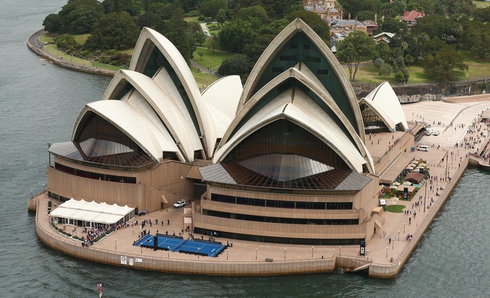 tenis roger federer lleyton hewitt sydney (Foto: Getty Images)