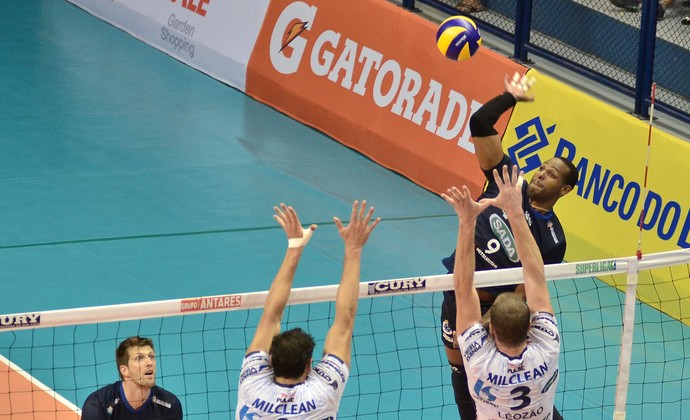 Vôlei Taubaté x Cruzeiro Superliga (Foto: Jonas Barbetta/Tuddo Comunicação)