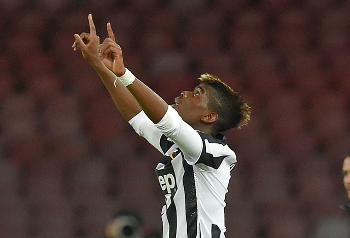 Pogba Napoli x Juventus (Foto: Getty Images)