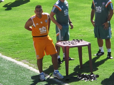 walter treino fluminense (Foto: Richard Souza)