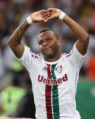 Chiquinho comemora, Fluminense x Flamengo (Foto: Ricardo Ayres/Photocamera)