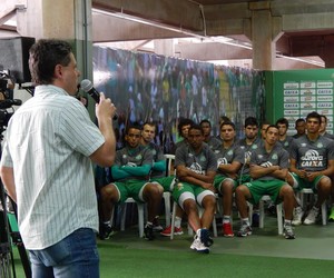 Chapecoense apresentação (Foto: Laion Espíndula)