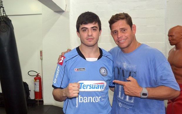 Micael Villagra e Everaldo Penco, UFC (Foto: Raphael Marinho)