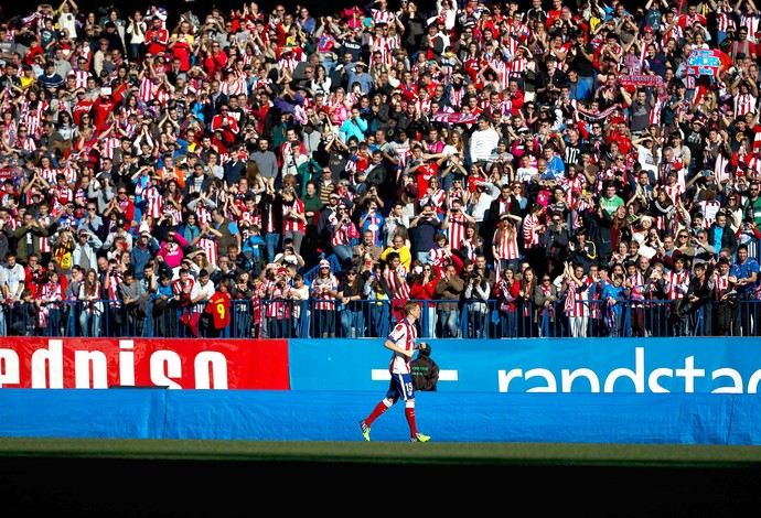 Fernando Torres apresentado no Atlético de Madrid (Foto: Reuters)