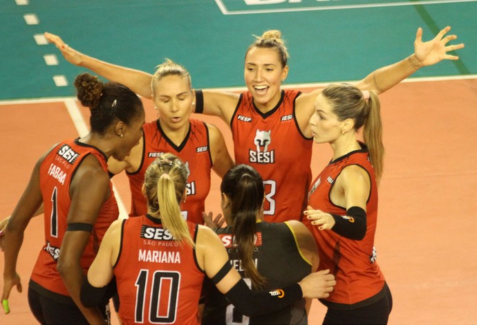 Sesi-SP x Rio do Sul Superliga vôlei (Foto: Divulgação/CBV)