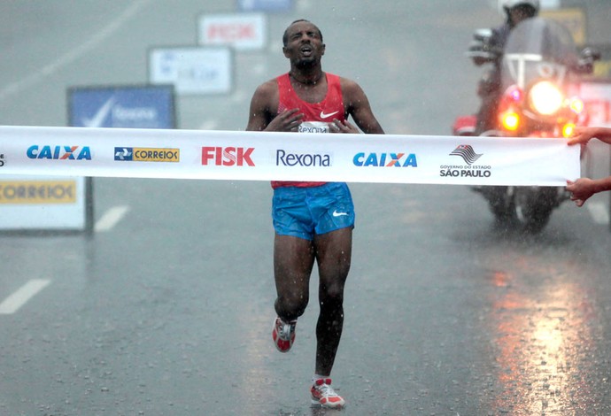 São Silvestre 2011 Tariku Bekele (Foto: Miguel Schincariol / Globoesporte.com)