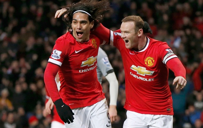 Manchester United x Newcastle - gol Rooney (Foto: Getty)