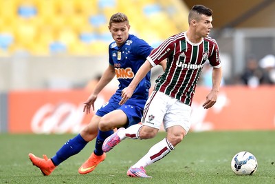 Marlone e Wagner, Fluminense X Cruzeiro (Foto: Getty Images)