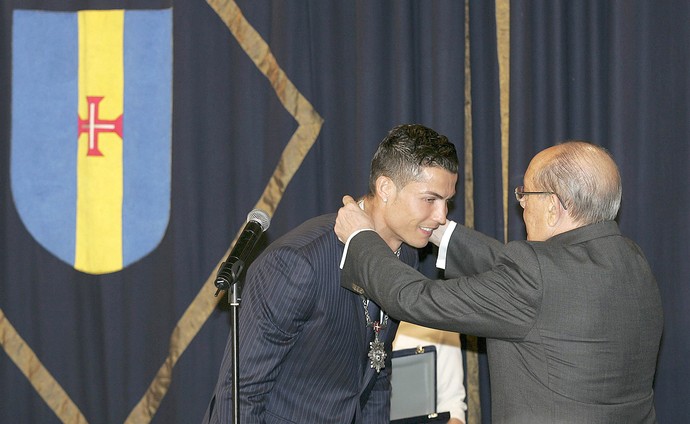 Cristiano Ronaldo medalha Ilha da Madeira (Foto: EFE)