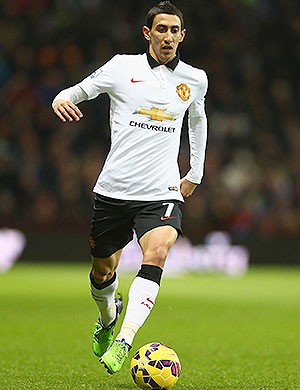 Di Maria, Manchester United x Aston Villa (Foto: Getty Images)