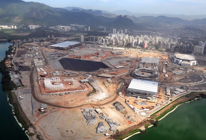 instalações do Parque Olímpico Rio 2016 (Foto: André Durão)