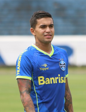 Dudu Grêmio treino (Foto: Eduardo Deconto/GloboEsporte.com)