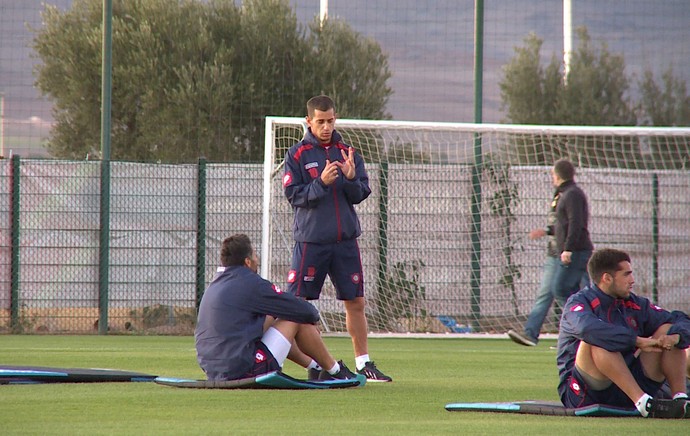 Romagnoli, técnico do San Lorenzo (Foto: Felipe Schimidt)