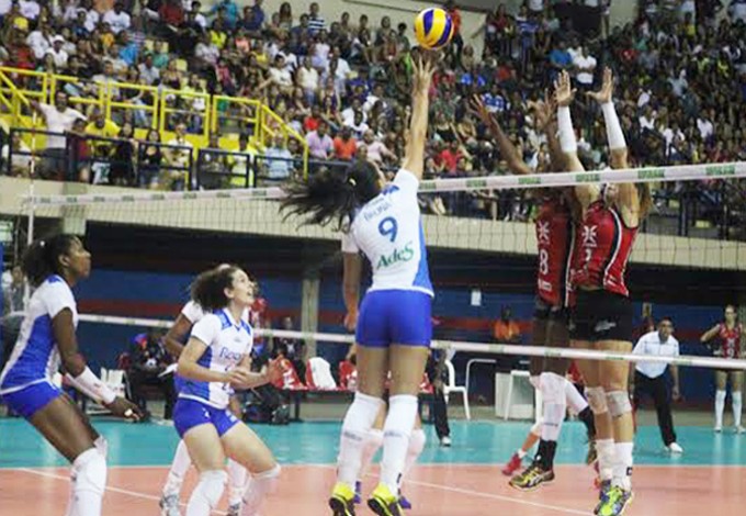 Maranhão Vôlei não resisitiu ao forte time do Rio de Janeiro (Foto: De Jesus/O Estado)