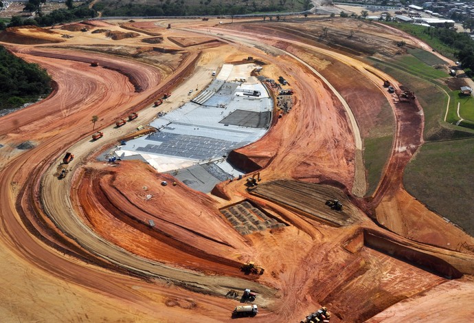 Circuito de canoagem slalom (Foto: André Durão)