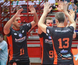 Vôlei Canoas x Funvic (Foto: Divulgação)