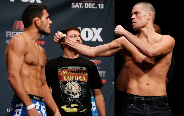 Rafael dos Anjos x Nate Diaz (Foto: Getty)