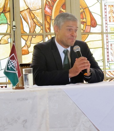 peter siemsen fluminense presidente frame (Foto: Diego Rodrigues)