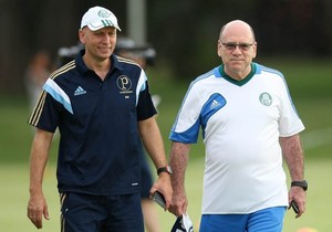 Omar Feitosa e José Carlos Brunoro Palmeiras (Foto: Cesar Greco/Ag Palmeiras/Divulgação)