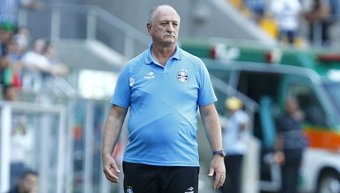 Felipão técnico Grêmio (Foto: Lucas Uebel / Grêmio FBPA)