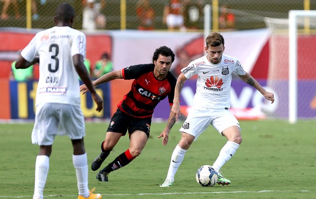 Vitoria x Santos, Lucas Lima (Foto: Felipe Oliveira / Getty Images)