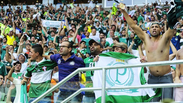 Torcida Palmeiras (Foto: Marcos Ribolli)