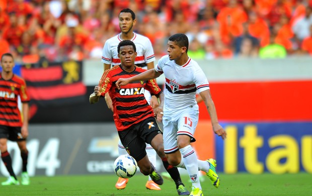 sport x são paulo (Foto: Aldo Carneiro / Pernambuco Press)