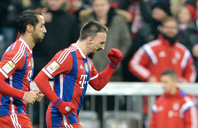 Ribery, Bayern de Munique e Bayer Leverkusen (Foto: EFE)