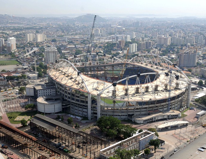 instalações Engenhão Rio 2016 (Foto: André Durão)