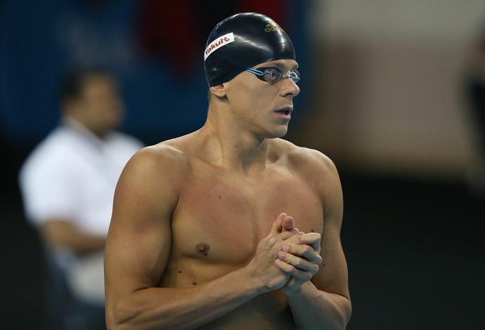 Cesar Cielo - Mundial de Doha - eliminatórias 100m livre (Foto: Satiro Sodré/SSPRESS)