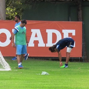 Valdivia Treino do Palmeiras (Foto: Marcelo Hazan)