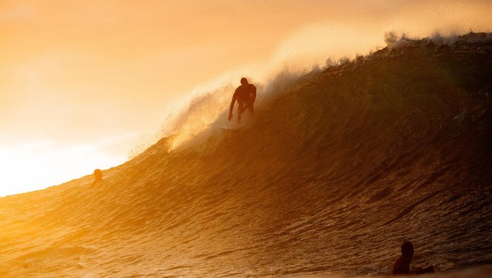 Surfe Gabriel Medina Pipeline Havaí (Foto: ASP)